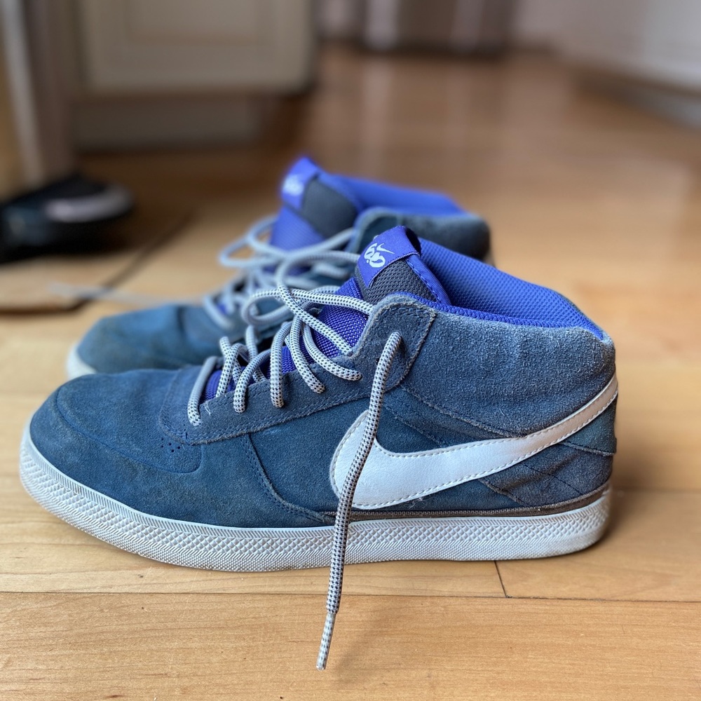 RARE Nike 6.0 Sneakers - Slate Blue / Purple Tops - Picture 5 of 9